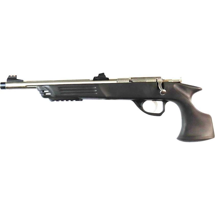 H1 Crickett Adult Pistol 22 WMR (22 Mag) 10.5in Stainless Steel Pistol - 1 Round