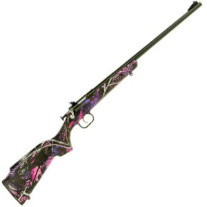 Crickett Compact Blued Bolt Action Rifle - 22 Long Rifle - 16.12in